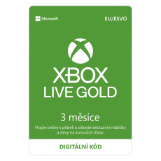 ESD XBOX - Zlaté členství Xbox Live Gold - 3 měsíce (EuroZone) ESD XBOX - Zlaté členství Xbox Live Gold - 3 měsíce (EuroZone)