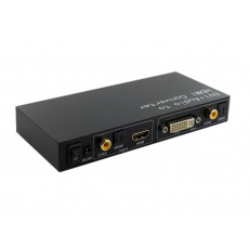 4World Převodník DVI + Optical + Coaxial na HDMI