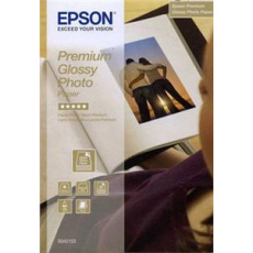 EPSON Premium Glossy Photo Paper, 10x15cm, 40 listů (255g)