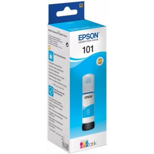 EPSON 101 EcoTank Cyan ink bottle