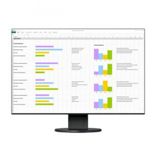 EIZO 24" EV2456-BK, 1920 x 1200, IPS,16:10, 5ms, 350 cd/m2, 1000:1, DP/HDMI/DVI/Dsub, ultraslim 1 mm rám., černý