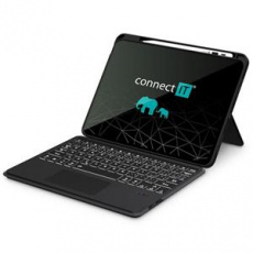 CONNECT IT TabCase podsvícená bezdrátová klávesnice s pouzdrem pro iPad 10.9" ČERNÁ CONNECT IT TabCase podsvícená bezdrátová klávesnice s pouzdrem pro iPad 10.9" ČERNÁ