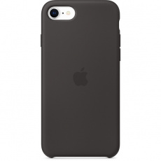 iPhone SE Silicone Case - Black / SK