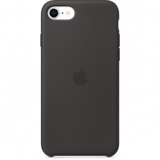 iPhone SE Silicone Case - Black / SK iPhone SE Silicone Case - Black / SK