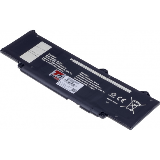 Baterie T6 Power pro Dell Latitude 5340, 5440, 5540, Precision 3480, 4730mAh, 54Wh, 3cell, Li-poly