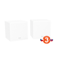 Tenda Nova MW12 (2-pack) WiFi AC2100 Tri-Band Mesh Gigabit system, 6x GLAN/GWAN, SMART CZ aplikace Tenda Nova MW12 (2-pack) WiFi AC2100 Tri-Band Mesh Gigabit system, 6x GLAN/GWAN, SMART CZ aplikace
