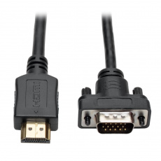 Tripplite Video kabel HDMI / VGA, Low-Profile HD15 (Samec/Samec), 0.9m