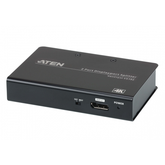ATEN 2 port DisplayPort rozboč. 4K@60Hz,SST/MST