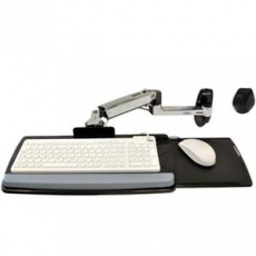 ERGOTRON KEYBOARD ARM,WITH 9" EXTENSION,WALL MOUNT,Polished Aluminum - nástěnný držák pro klávesnici a myš, silver ERGOTRON KEYBOARD ARM,WITH 9" EXTENSION,WALL MOUNT,Polished Aluminum - nástěnný držák pro klávesnici a myš, silver