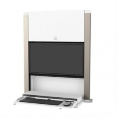ERGOTRON CareFit™ Enclosure (snow white), uzamykatelný systém na stěnu, mon.(aio) kláv. myš ERGOTRON CareFit™ Enclosure (snow white), uzamykatelný systém na stěnu, mon.(aio) kláv. myš