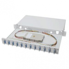 Digitus Fiber Optic Sliding Splice Box, 1U, Equipped 12x SC duplex, incl. M 25 Screw, Splice Cassette Color Pigtails OS2, Adapter Digitus Fiber Optic Sliding Splice Box, 1U, Equipped 12x SC duplex, incl. M 25 Screw, Splice Cassette Color Pigtails OS2, Adapter