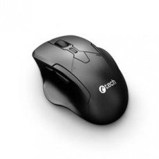 C-TECH myš WLM-17 Dual mode, bezdrátová, BT5.0 + 2,4GHz, 1600DPI, 6 tlačítek, USB nano receiver, černá C-TECH myš WLM-17 Dual mode, bezdrátová, BT5.0 + 2,4GHz, 1600DPI, 6 tlačítek, USB nano receiver, černá