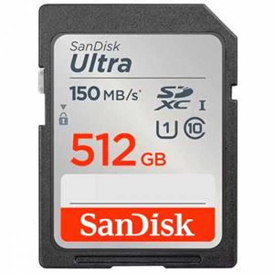 SanDisk Ultra GO SDXC UHS-I Card 512GB SD 190MB/s Read Full HD video SanDisk Ultra GO SDXC UHS-I Card 512GB SD 190MB/s Read Full HD video