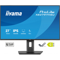 iiyama ProLite/XB2797HSU-B1/27"/IPS/FHD/120Hz/4ms/Černá/5R