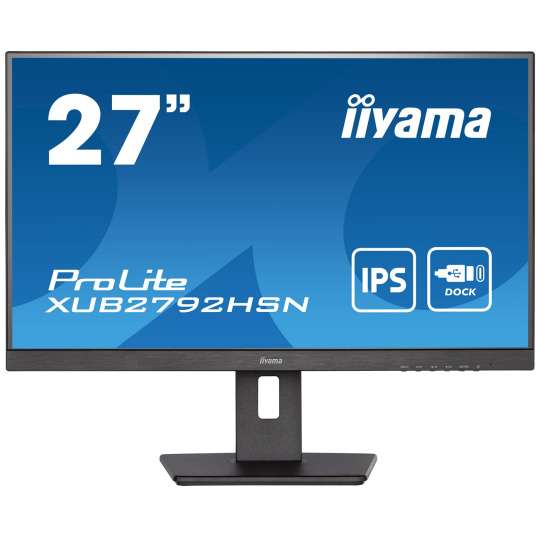 iiyama ProLite/XUB2792HSN-B5/27"/IPS/FHD/75Hz/4ms/Black/3R