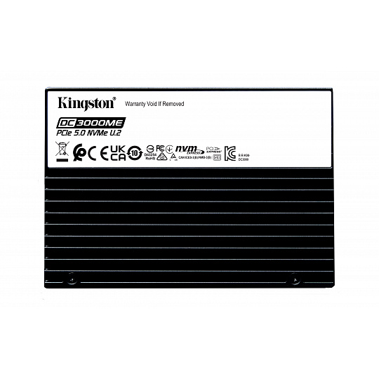 QNAP - Kingston, SSD, DC3000ME, NVMe, 3,84TB QNAP - Kingston, SSD, DC3000ME, NVMe, 3,84TB