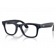 Meta Ray-Ban Gen2 Wayfarer, Shiny cosmic blue, Clear/Sapphire transitions