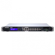 QNAP QGD-1600P: 16 1GbE PoE ports with 2 RJ45 and SFP+ combo port. (Support 4 IEEE 803.3bt PoE ++ ports, each port can supply 60W