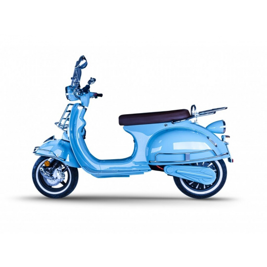 ViaGo Bologna Classic, světle modrá, 2000W, 45Km/h, dojezd až 50 km, včetně baterie