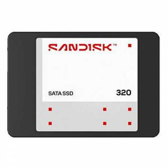 SANDISK 320 SATA III, 1TB, SSD disk 2,5", 3D NAND, 545MB/s