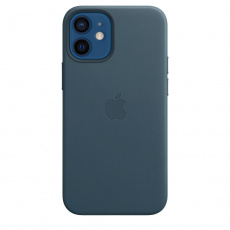 iPhone 12 mini Leather Case with MagSafe B.Blue