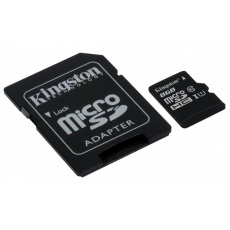 8GB microSDHC Kingston UHS-I Industrial Temp + SD adapter 8GB microSDHC Kingston UHS-I Industrial Temp + SD adapter