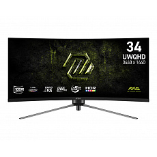 MSI MAG/345CQRF E20/34"/VA/UWQHD/200Hz/0,5ms/Černá/3R MSI MAG/345CQRF E20/34"/VA/UWQHD/200Hz/0,5ms/Černá/3R