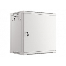 LANBERG RACKOVÁ SKŘÍŇ 19" NÁSTĚNNÁ 12U/600X450 PRO VLASTNÍ MONTÁŽ S KOVOVÝMI DVEŘMI ŠEDÁ