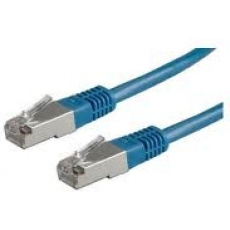 Patchkabel S/FTP,Cat6,2xRJ45, 2m modrý