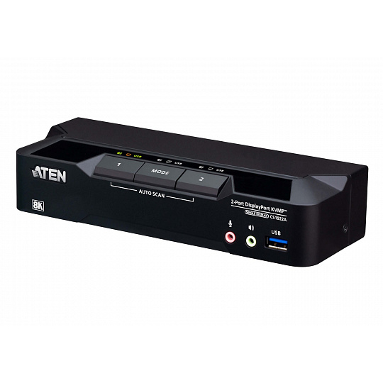 ATEN 2-Port USB 3.0 8K DisplayPort KVMP™ Switch ATEN 2-Port USB 3.0 8K DisplayPort KVMP™ Switch