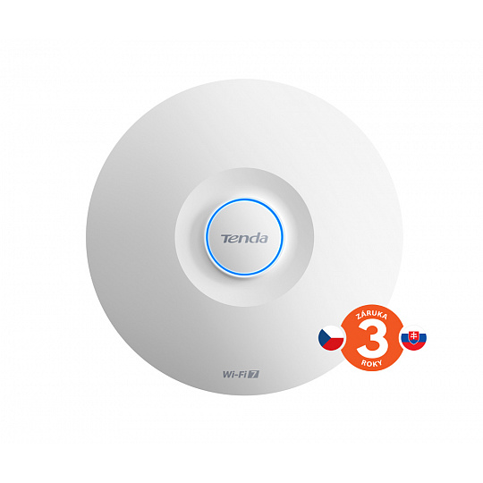 Tenda i36 WiFi 7 BE5010 AP 5010 Mb/s, 1x 2.5G LAN, GLAN, 11x SSID, VLAN, aktivní PoE, Fast roaming Tenda i36 WiFi 7 BE5010 AP 5010 Mb/s, 1x 2.5G LAN, GLAN, 11x SSID, VLAN, aktivní PoE, Fast roaming