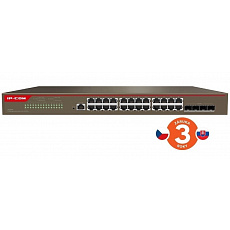 Tenda IP-COM G5328X Cloud L3 Managed 10G Switch, 24x 1GB RJ45, 4x 10G SFP+, Rackmonut Tenda IP-COM G5328X Cloud L3 Managed 10G Switch, 24x 1GB RJ45, 4x 10G SFP+, Rackmonut
