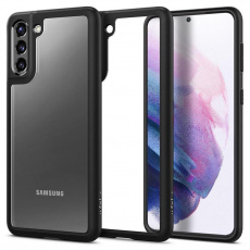 Ochranný kryt Spigen Ultra Hybrid pro Samsung Galaxy S21 černý Ochranný kryt Spigen Ultra Hybrid pro Samsung Galaxy S21 černý