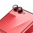 OBAL:ME Ochrana Čoček pro Samsung Galaxy Z Flip 7/FE Coralred