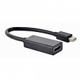 GEMBIRD kabelový adaptér 4K Mini DisplayPort na HDMI černý