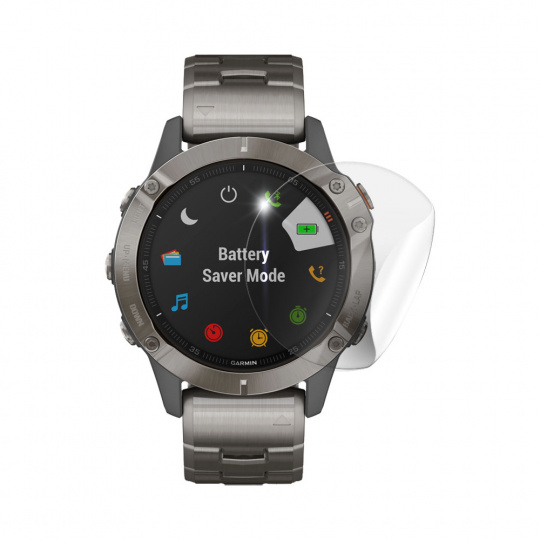 Screenshield GARMIN Fenix 6X Pro Sapphire folie na displej