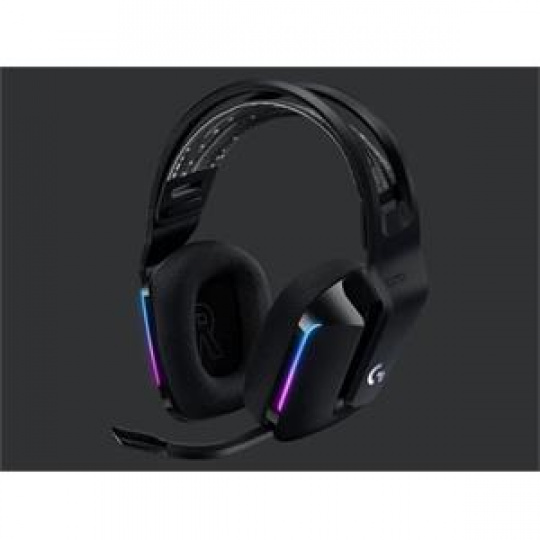 Logitech Headset G733 LightSpeed, bezdrátová RGB - černé