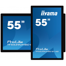 55" iiyama TF5539UHSC-B1AG: IPS, 4K, capacitive, 15P, 500cd/m2, VGA, HDMI, DP, 24/7, IP54, černý 55" iiyama TF5539UHSC-B1AG: IPS, 4K, capacitive, 15P, 500cd/m2, VGA, HDMI, DP, 24/7, IP54, černý