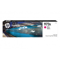 HP 973X purpurová inkoustová kazeta, F6T82AE