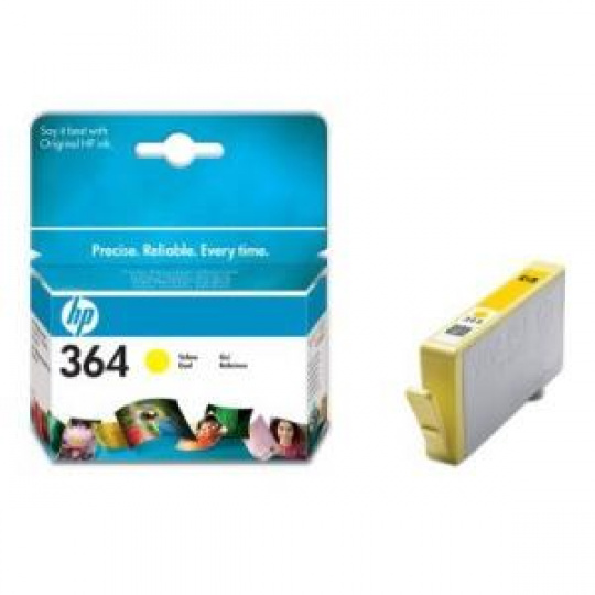 HP Ink Cartridge 364/Yellow/300 stran