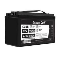 Green Cell CUBE AGM IP54 12V 90Ah VRLA Battery Gel deep cycle scooter mower boat barge mower tractor fishing boat Green Cell CUBE AGM IP54 12V 90Ah VRLA Battery Gel deep cycle scooter mower boat barge mower tractor fishing boat