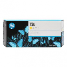 HP Ink Cartridge 738/Yellow/300 ml HP Ink Cartridge 738/Yellow/300 ml