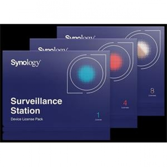 Synology Camera License Pack x 4pack - virtuální Synology Camera License Pack x 4pack - virtuální