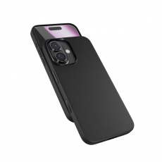 Epico Mag+ kožený kryt iPhone 16 - černá Epico Mag+ kožený kryt iPhone 16 - černá