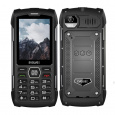 EVOLVEO StrongPhone H1, vodotěsný odolný Dual SIM telefon, černá-šedá