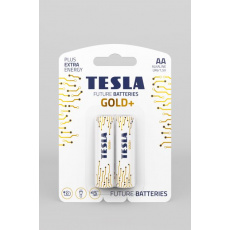 TESLA - baterie AA GOLD+, 2ks, LR06 TESLA - baterie AA GOLD+, 2ks, LR06