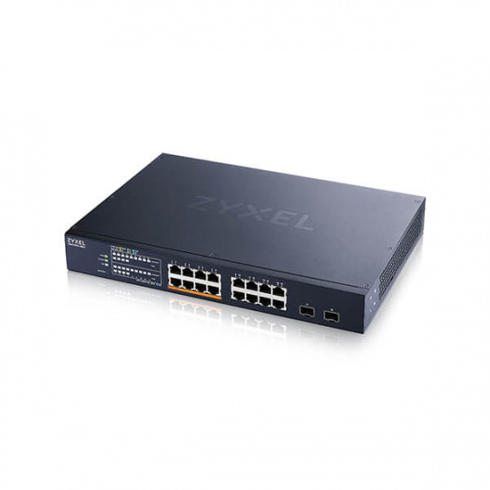 ZYXEL XMG1915-18EP 2.5GbE Smart hybrid mode Switch