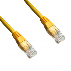 DATACOM patch cord UTP cat5e 2M žlutý