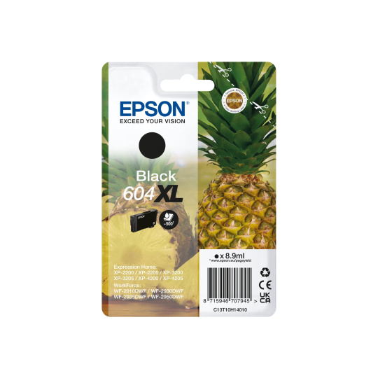 EPSON Singlepack Black 604XL Ink