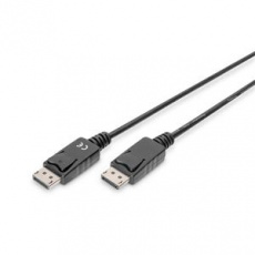 Digitus propojovací kabel DisplayPort, DP M/M, 5,0 m, s blokováním, DP, 1,1 a Digitus propojovací kabel DisplayPort, DP M/M, 5,0 m, s blokováním, DP, 1,1 a
